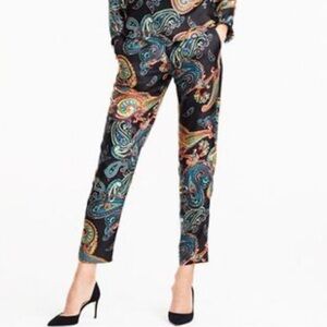 J Crew Silk 3/4 pants